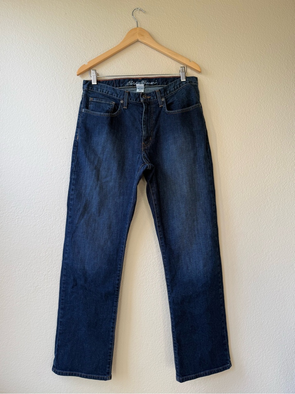 Eddie Bauer Indigo Straight-Leg Men's Jeans